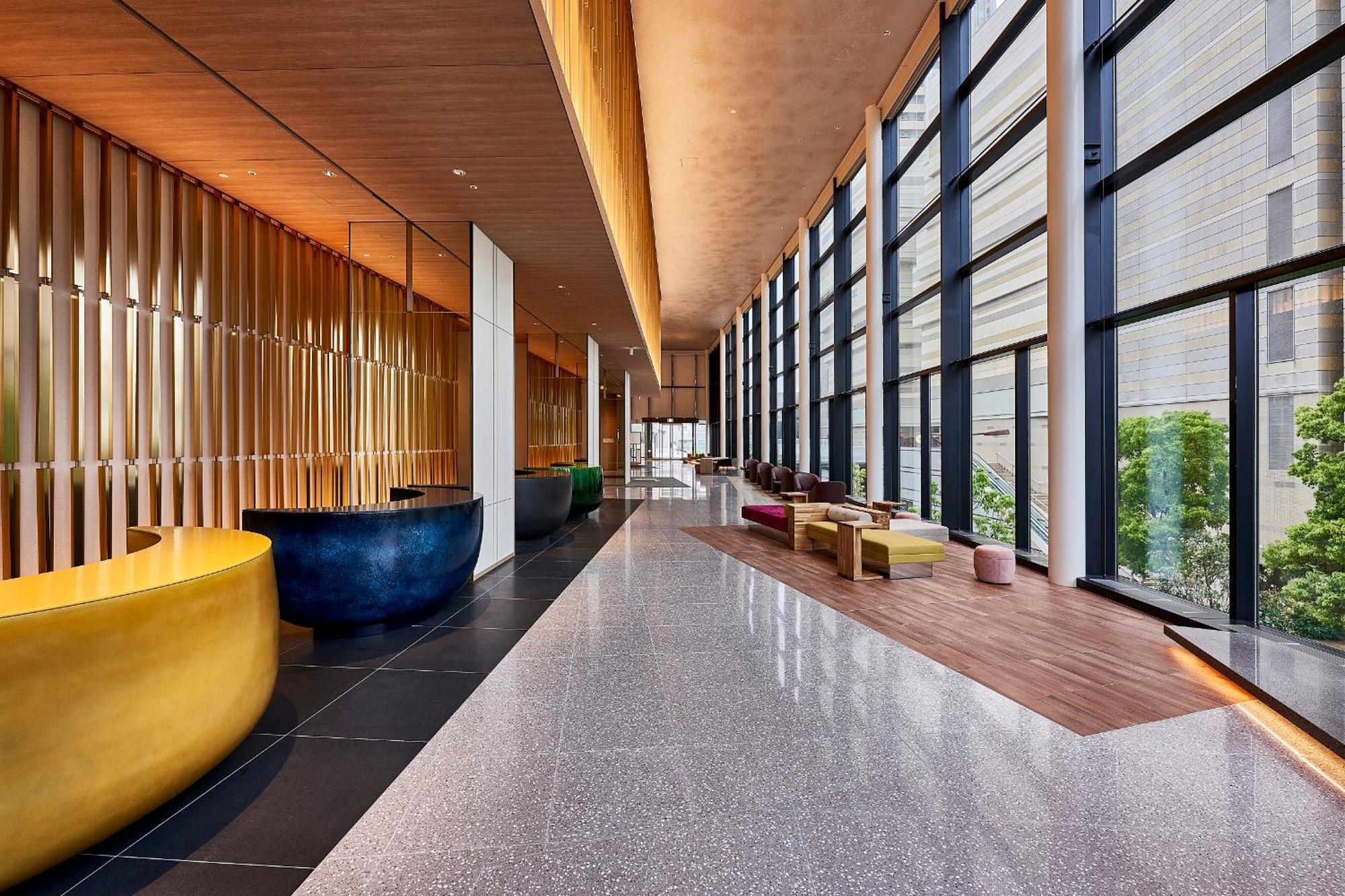 Centara Grand Hotel Osaka Exterior photo The lobby of the hotel